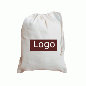 100 Saquinhos De Algodão Cru Personalizados