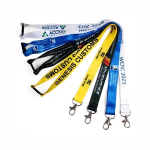 Cordão de crachá personalizado