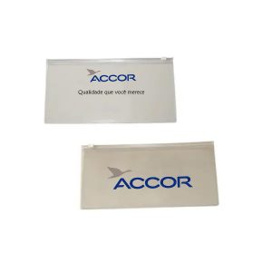 Porta Voucher com Zíper Personalizado