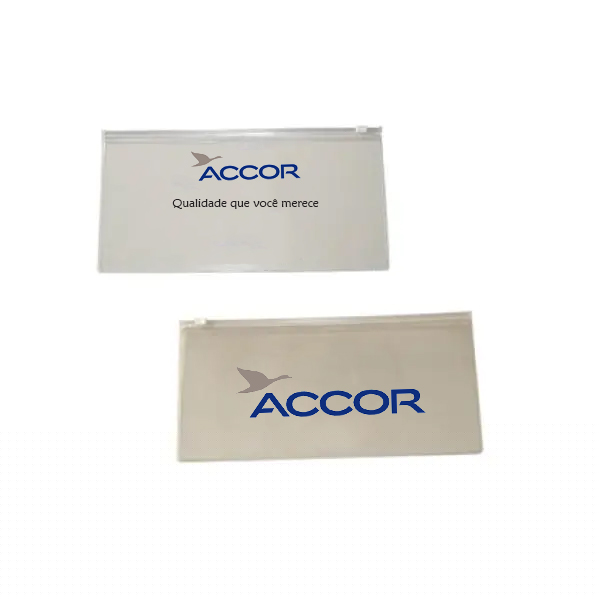 Porta Voucher com Zíper Personalizado