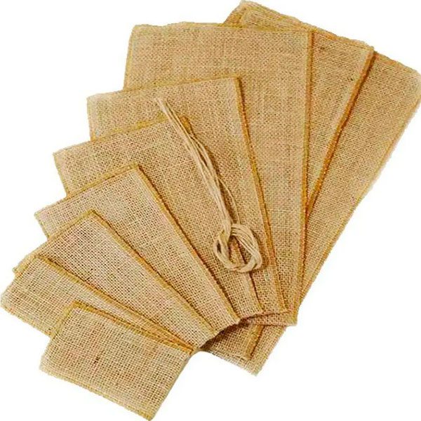 60 Unidades De Saquinhos Em Juta Para Festa