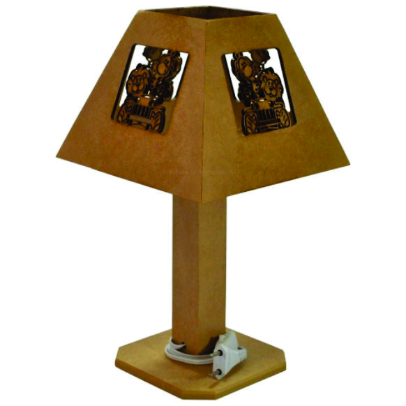 Abajur MDF Personalizado