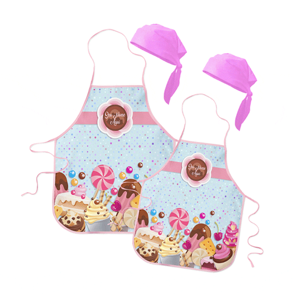 Avental de cozinha personalizado feminino brinde
