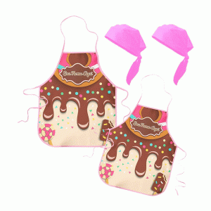 Avental de cozinha personalizado feminino brinde