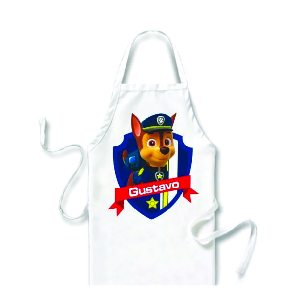 Avental infantil personalizado