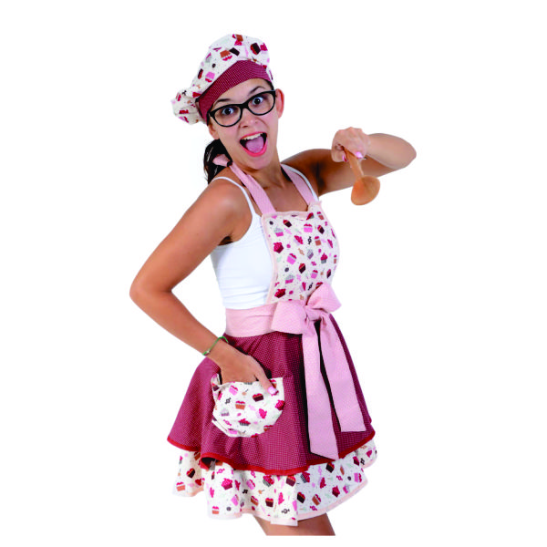 Avental personalizado confeitaria