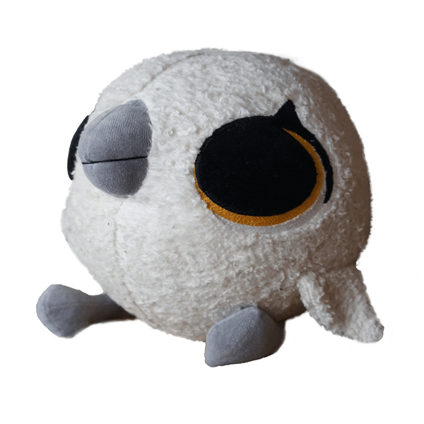 Baba Puffin Rock Pelucia Personalizada