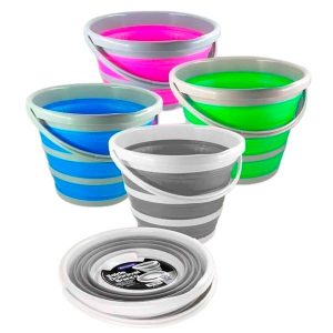 Balde Retratil Dobravel Flexivel 10 Litros Silicone Atacado