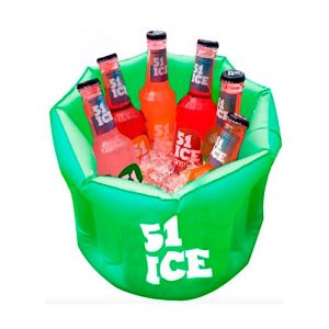 Balde de Gelo Inflável para Bebidas Personalizado