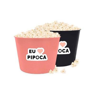 Balde de Pipoca Grande para Brindes Personalizados