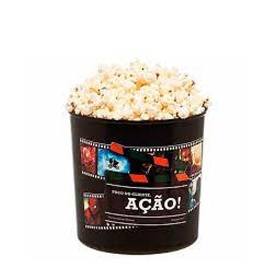 Balde de Pipoca Grande para Brindes Personalizados