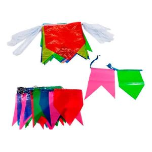 Bandeirinha Festa Junina 100m Costurada Bandeirola Com Nf