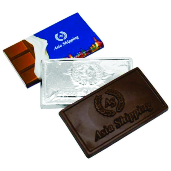 Barra de chocolate personalizada