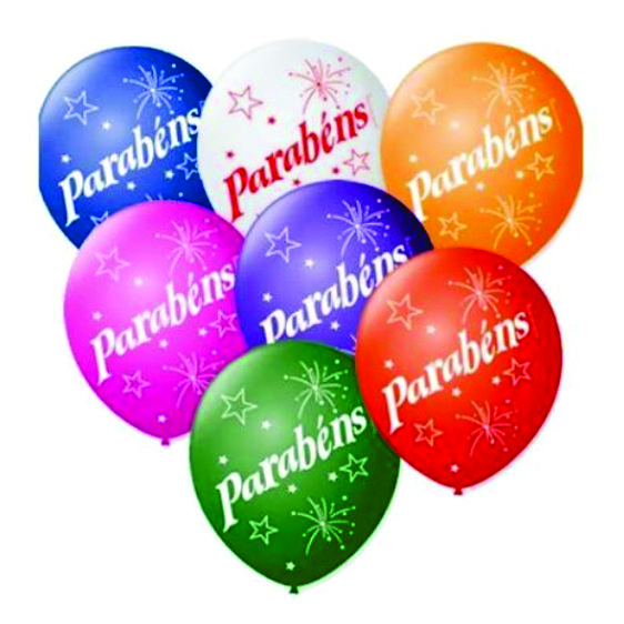 Bexiga de Aniversário Personalizada