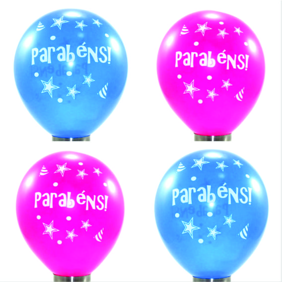 Bexiga de Aniversário Personalizada