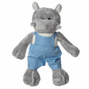 Bicho Pelúcia Hipopótamo Selva Safari Floresta Bebê Infantil