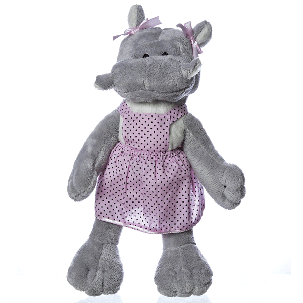 Bicho Pelúcia Hipopótamo Selva Safari Floresta Bebê Infantil