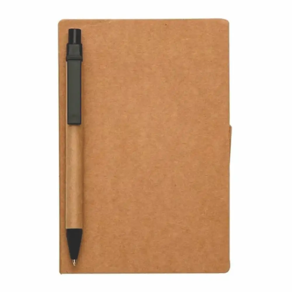 Bloco Kraft Caneta Personalizado Brindes