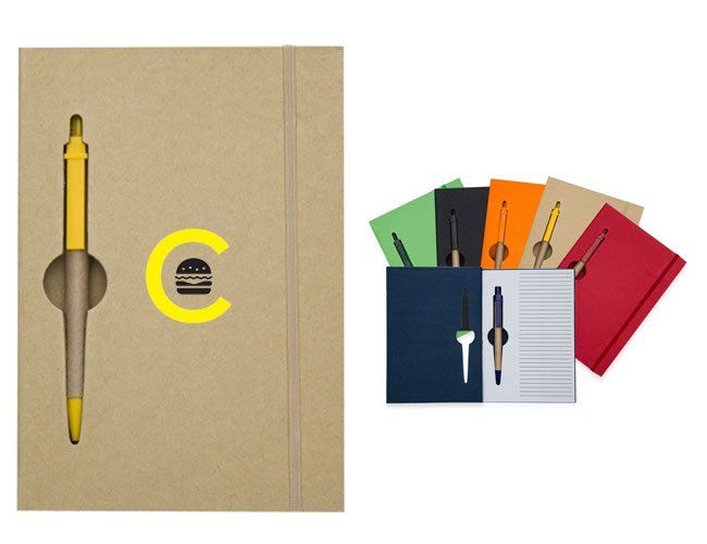 Bloco de Anotações em Papel Reciclado Personalizado