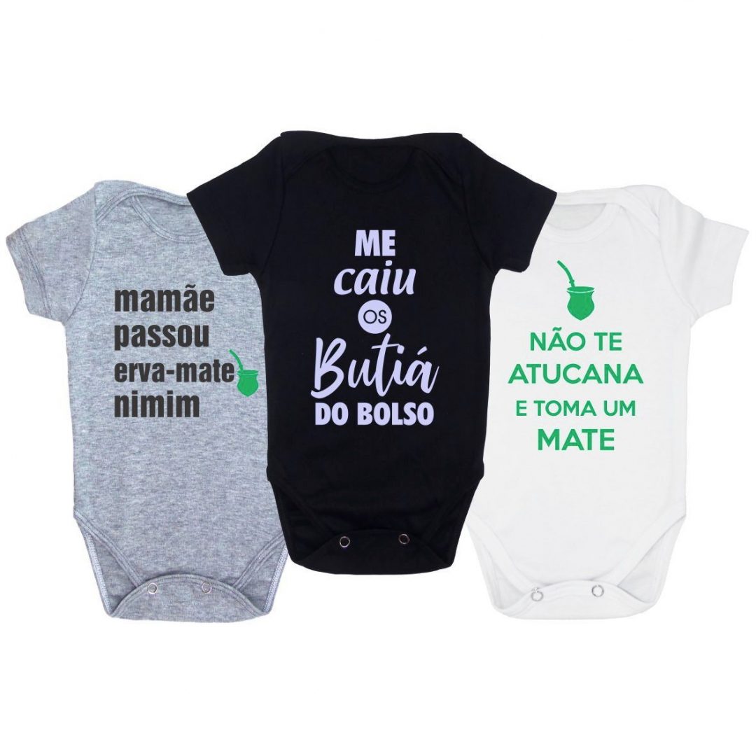 Body com Frase para Bebê