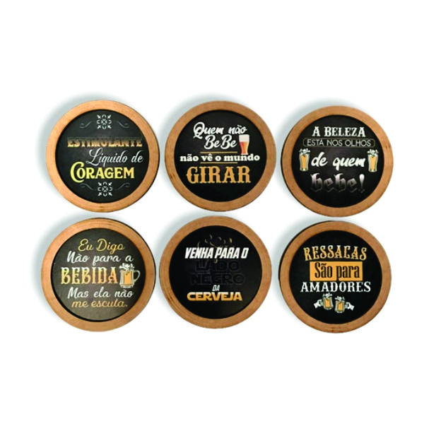 Bolacha de Copo Personalizada