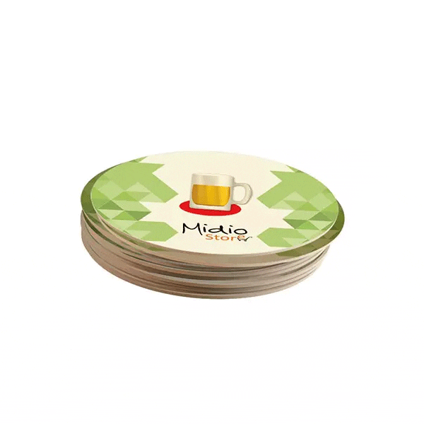 Bolacha de chopp papelão personalizada brindes