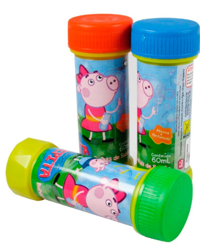 Bolha de sabão personalizada