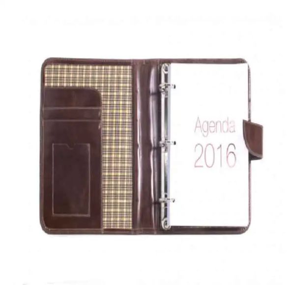 Brinde Agenda Couro Personalizado