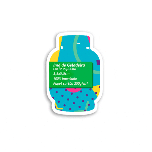 Ímã de Geladeira Personalizado para Casa