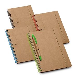 Caderno cartão ecológico