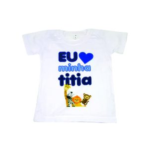 Camiseta infantil personalizada