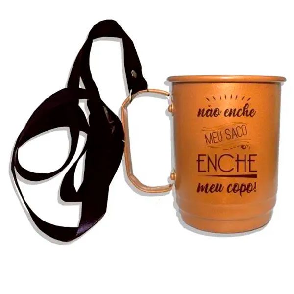 Canecas de Alumínio Personalizadas com Cordão Goiânia