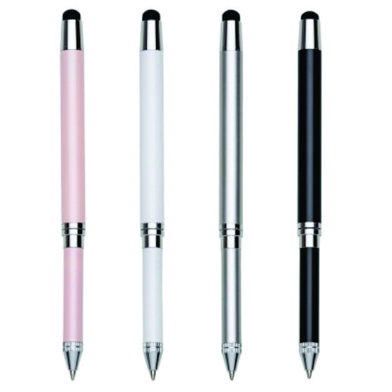 Caneta metálica touch personalizada