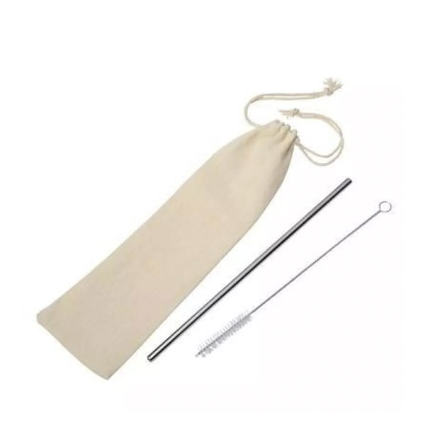 Canudo de inox personalizado