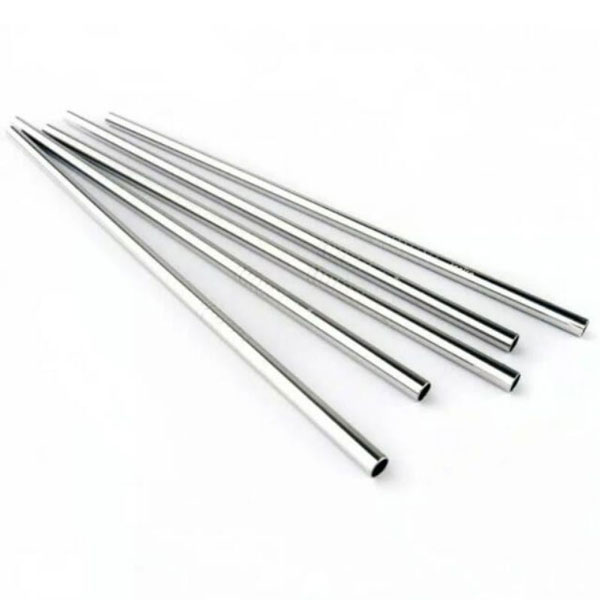 Canudo de metal 23 cm comprimento – Aço Inox