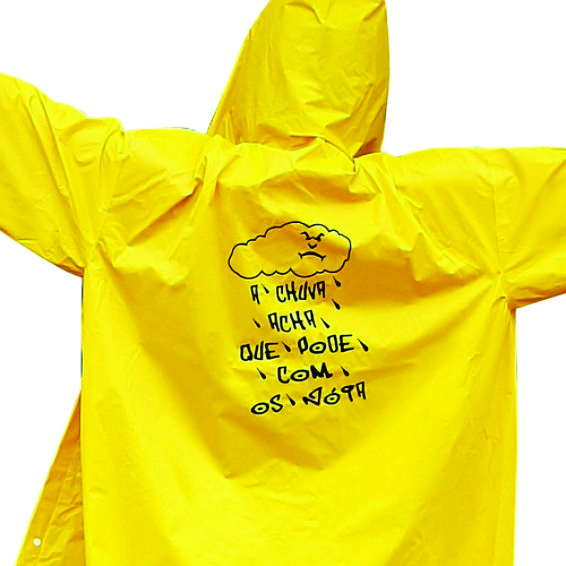 Capa de chuva duravel personalizada