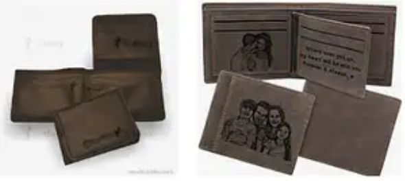 Carteira de Couro Masculina Personalizada