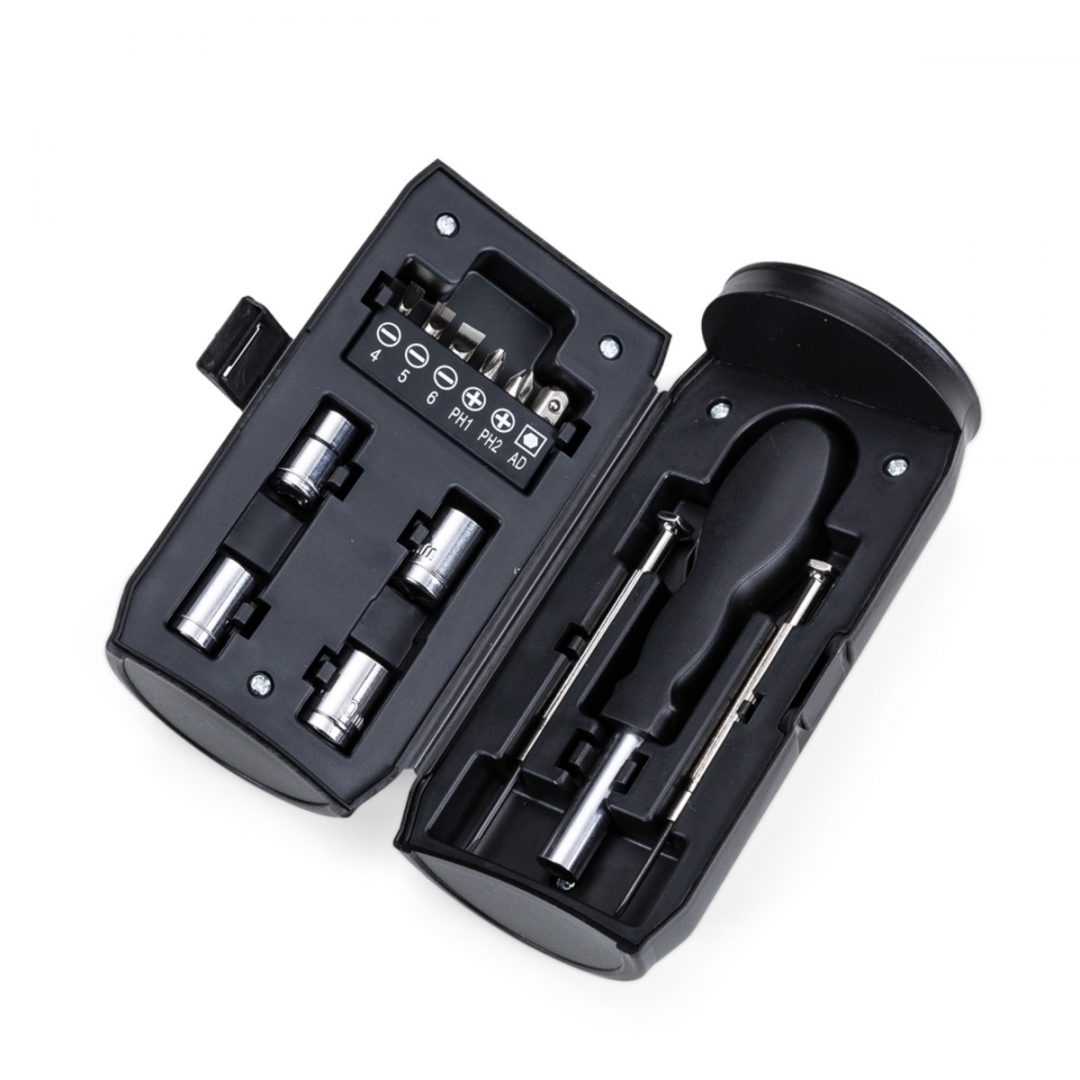 Kit chave de fenda em estojo