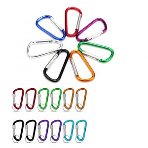 Chaveiro Mosquetão Colorido