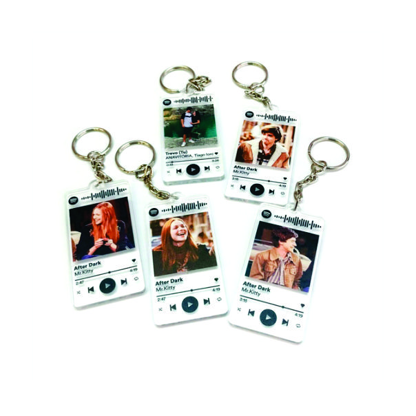 Chaveiro acrílico personalizado spotify