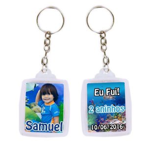 Chaveiro de Acrílico 3x4