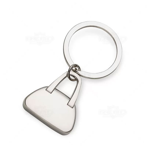 Chaveiro de metal bolsa personalizada