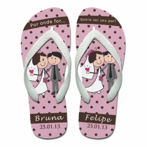 Chinelos Personalizados Natal