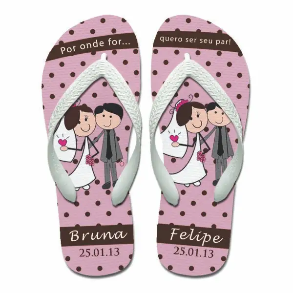 Chinelos Personalizados Natal