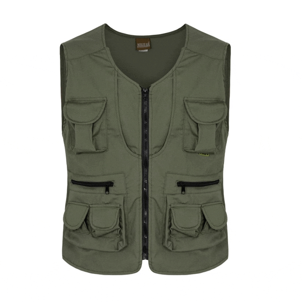 Colete Confeccionado em Brim