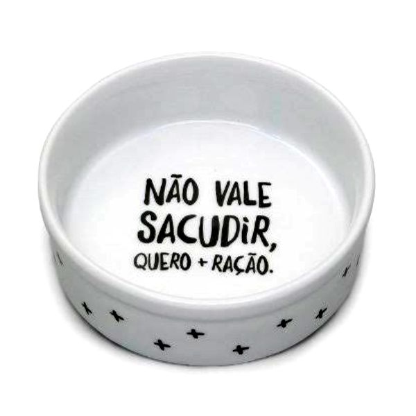 Comedouro de Porcelana Personalizado – Para Animais de Estimação