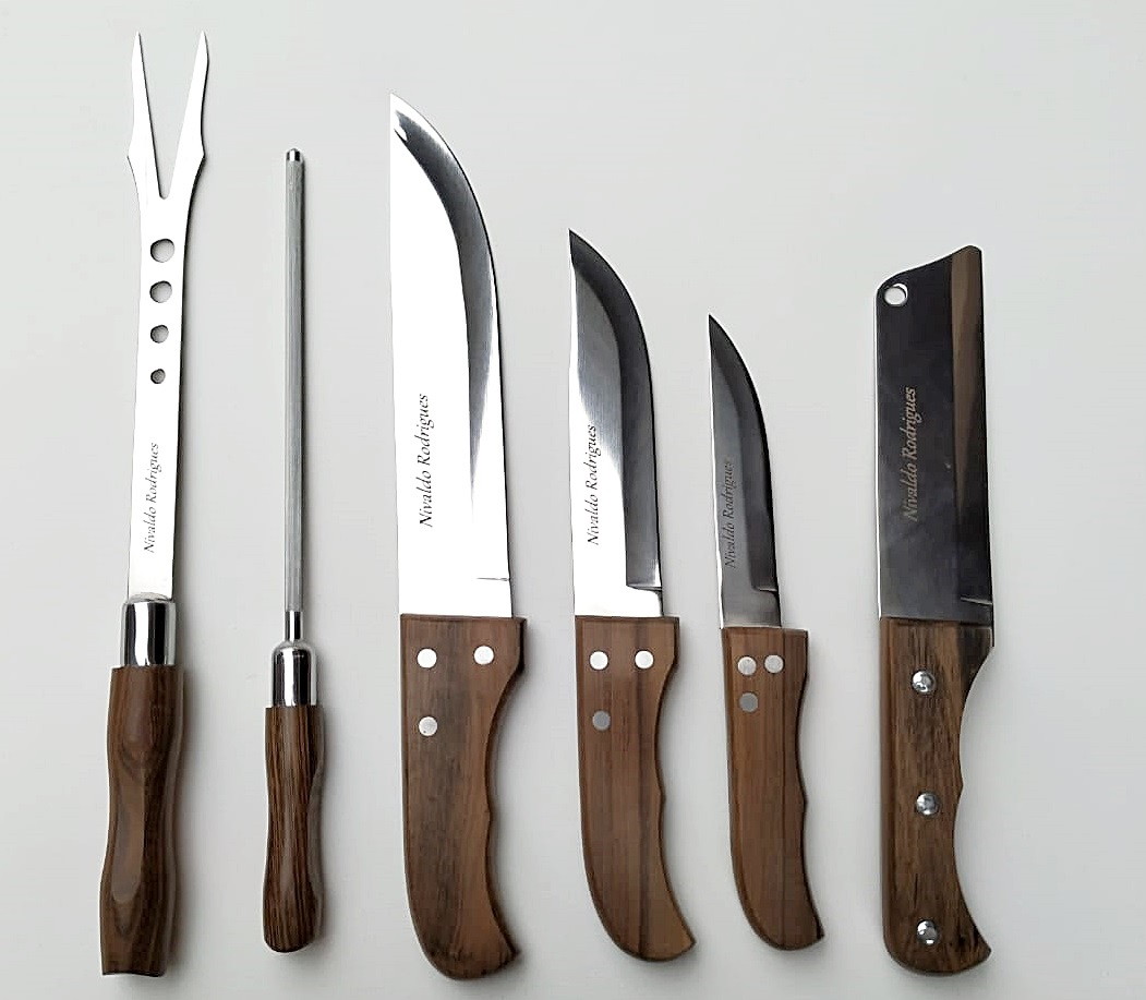 Conjunto de Facas para Churrasco