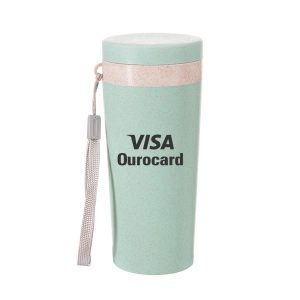 Copo térmico fibra de bambu personalizado