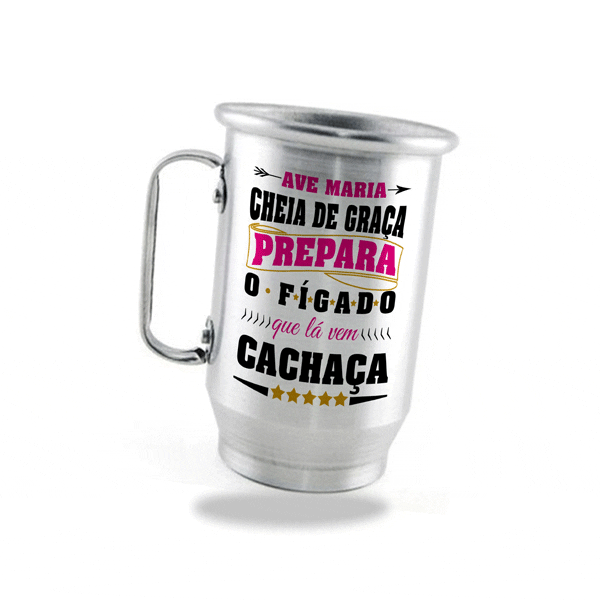 Copo de Chopp Aluminio Personalizado
