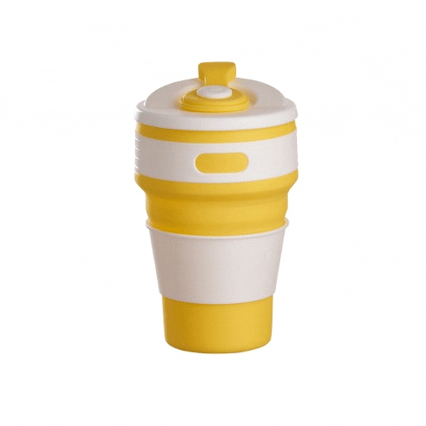 Copo retrátil silicone personalizado para brinde